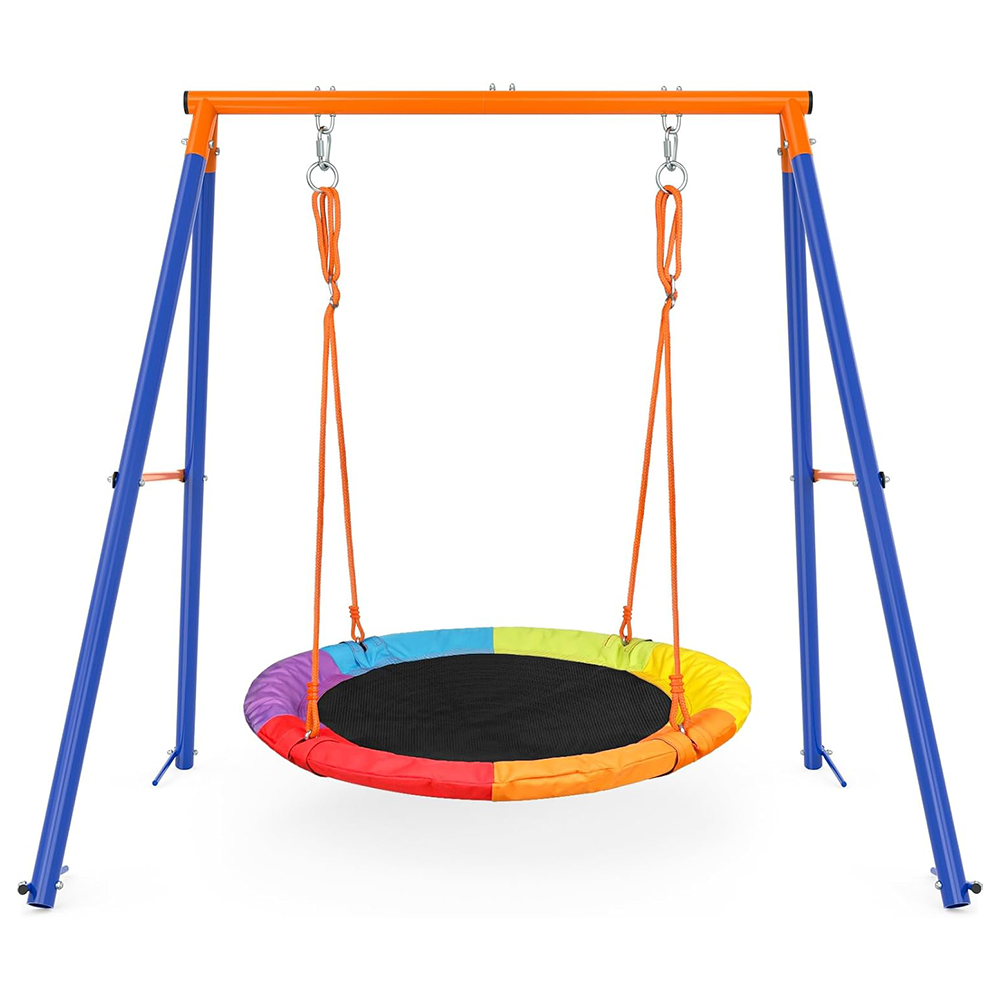 Kids Outdoor Garden Set - Playground Iron Garden Swing Sets Wholesale