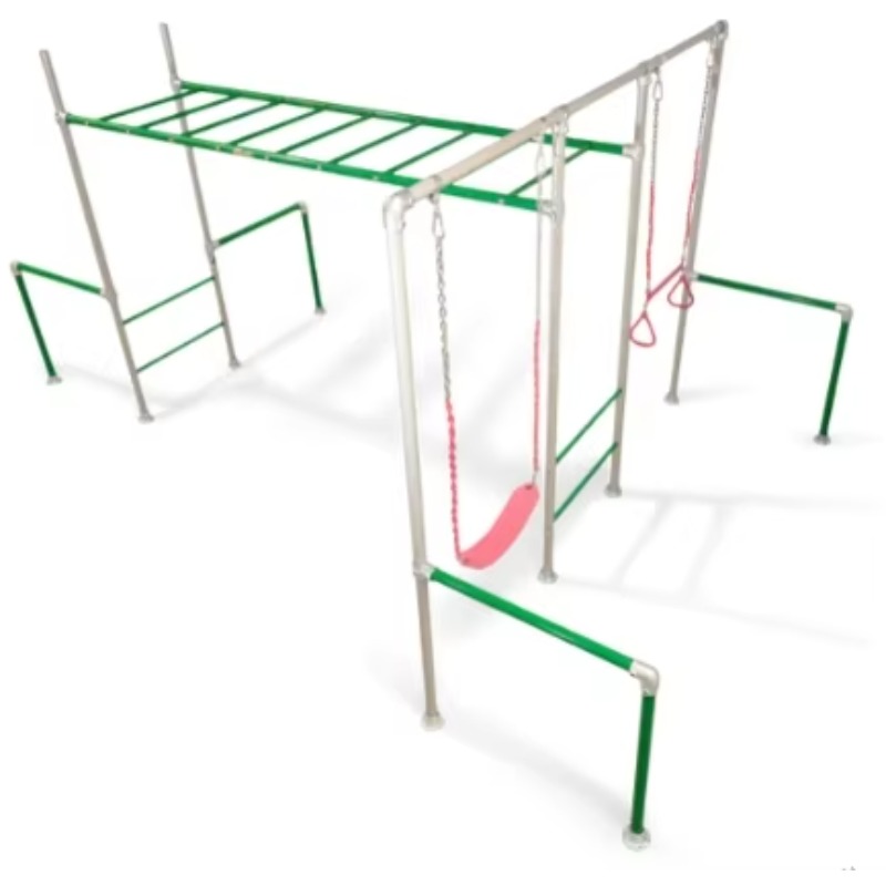 Kids Outdoor Monkey Bars - Playground Outdoor Equipment Kids Physical Fitness