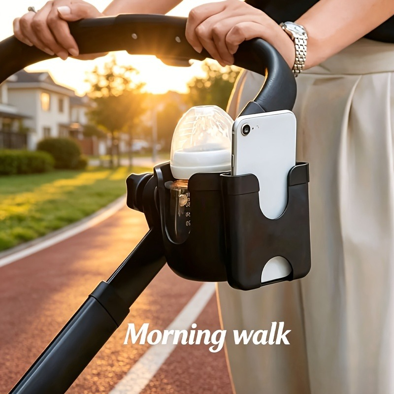 Outdoor Kid Friendly - 2-in-1 Universal Stroller Water Cup Holder