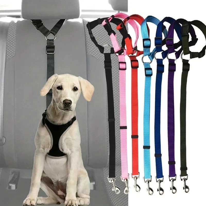 Swing Seat Belt - Solid Color Two-in-one Pet Car Seat