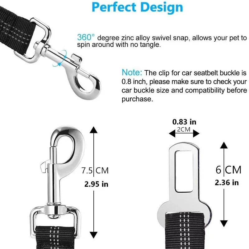 Adjustable Elastic Nylon Cat D - Swing Seat Belt recension och pris