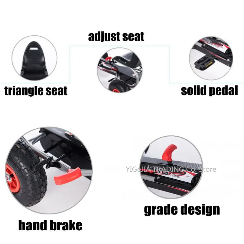 4 wheel kids go kart, pedal-po - Go Kart Pedal Kids recension och pris