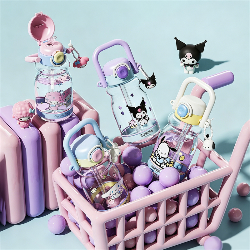 X&W Sanrio Kuromi Water Cup 65 - Outdoor Kid Friendly recension och pris