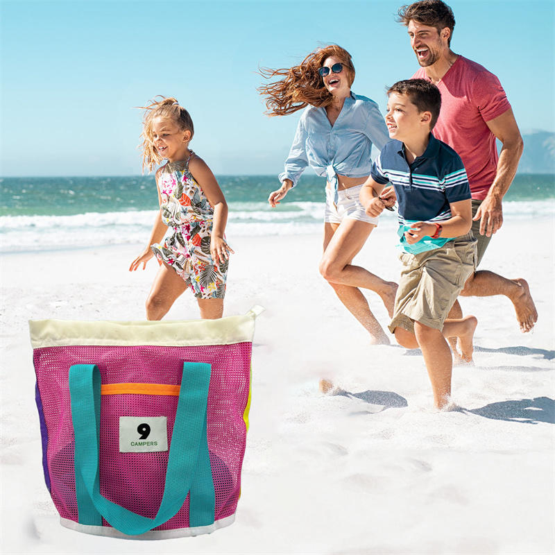 Outdoor Beach Mesh Bag Sand Aw - Kids Outdoor Backpack recension och pris