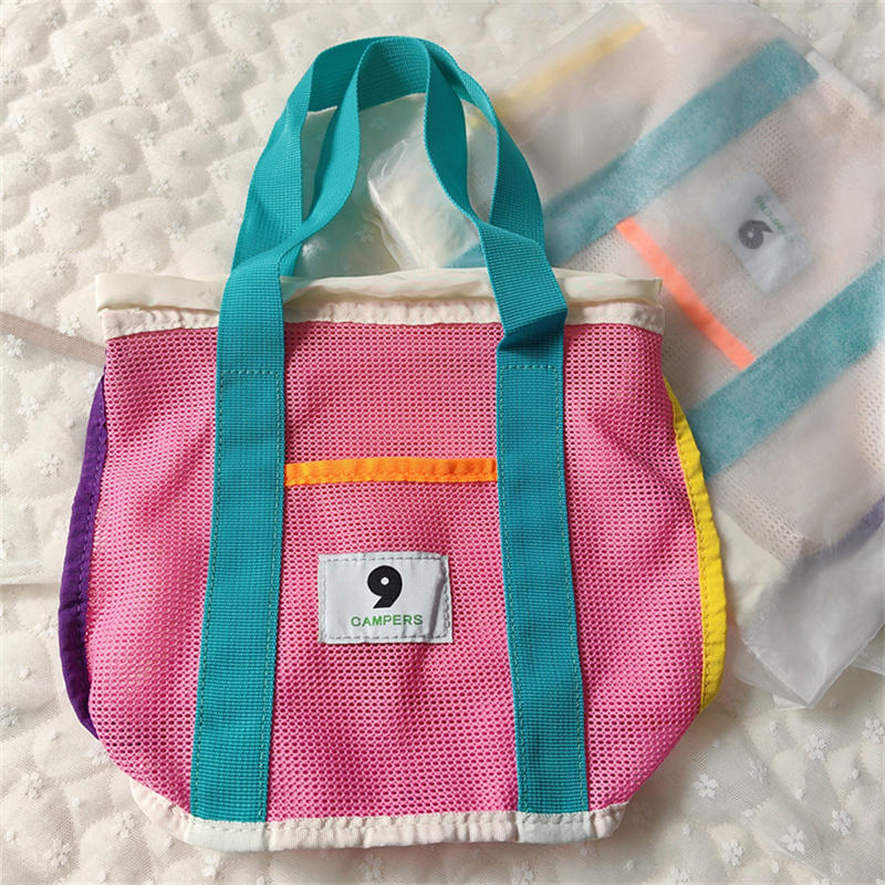 Outdoor Beach Mesh Bag Sand Aw - Kids Outdoor Backpack recension och pris