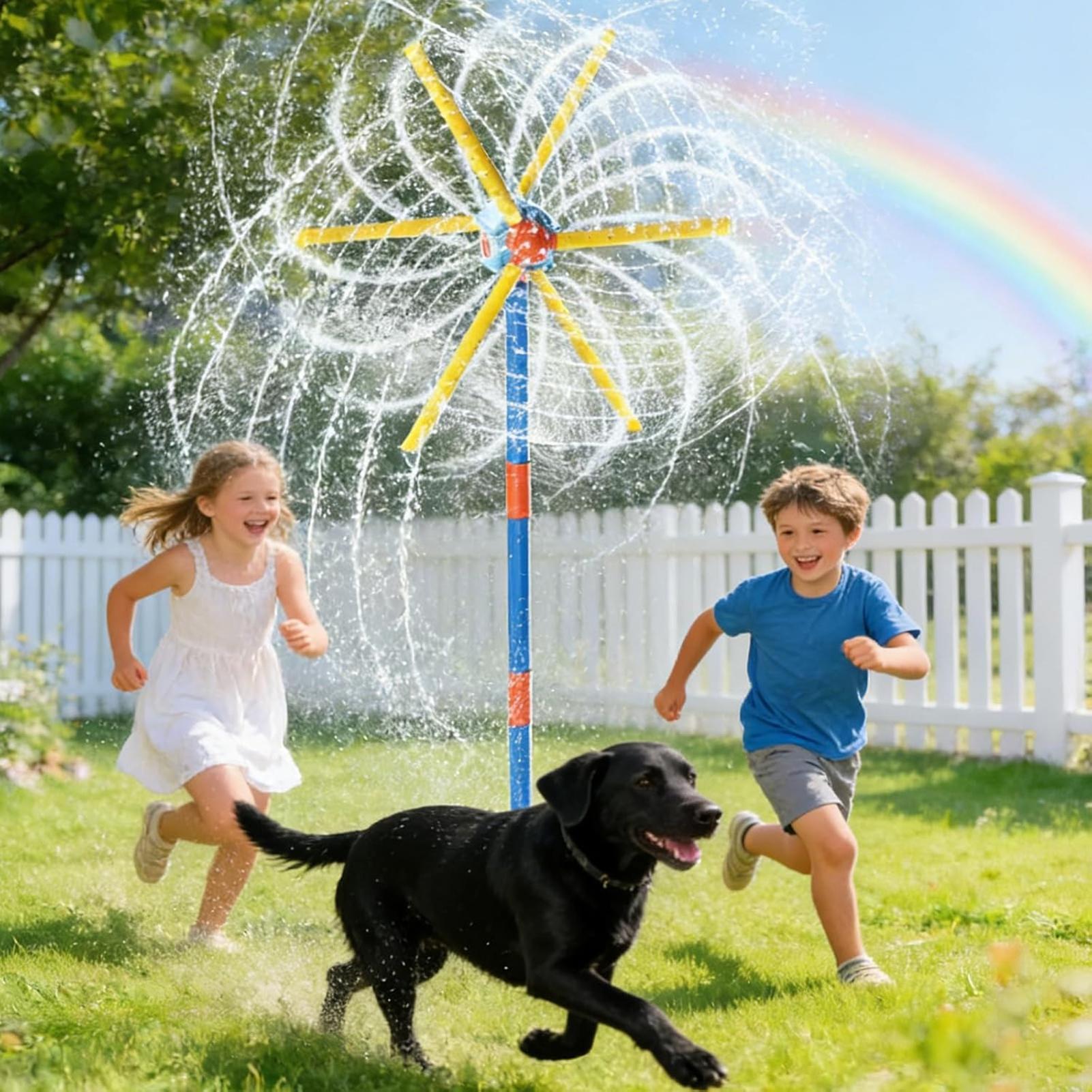 Kids Sprinkler Windmill Fun Sp - Kids Outdoor Garden Set recension och pris