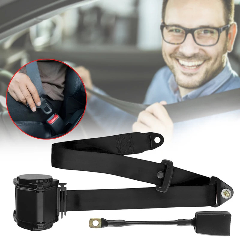 2Pcs Automatic Seat Belt Three - Swing Seat Belt recension och pris