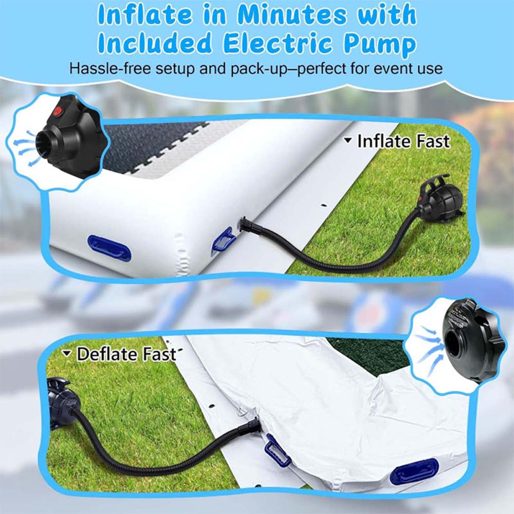 Indoor Outdoor Inflatable Race - Kids Outdoor Karting recension och pris