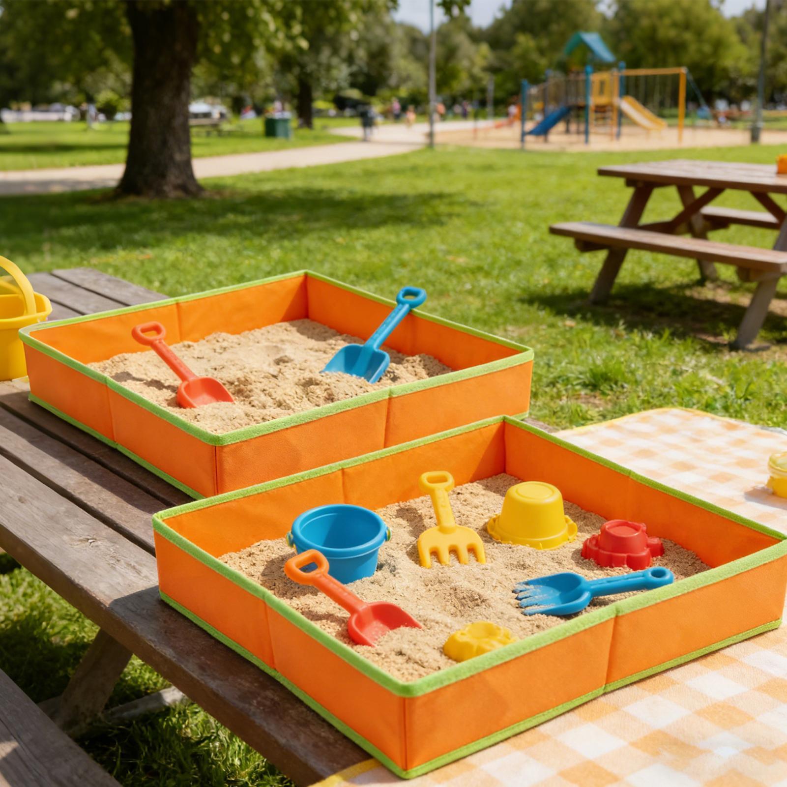 Sand Table for Kids Outdoor Se - Kids Outdoor Activity Toys recension och pris