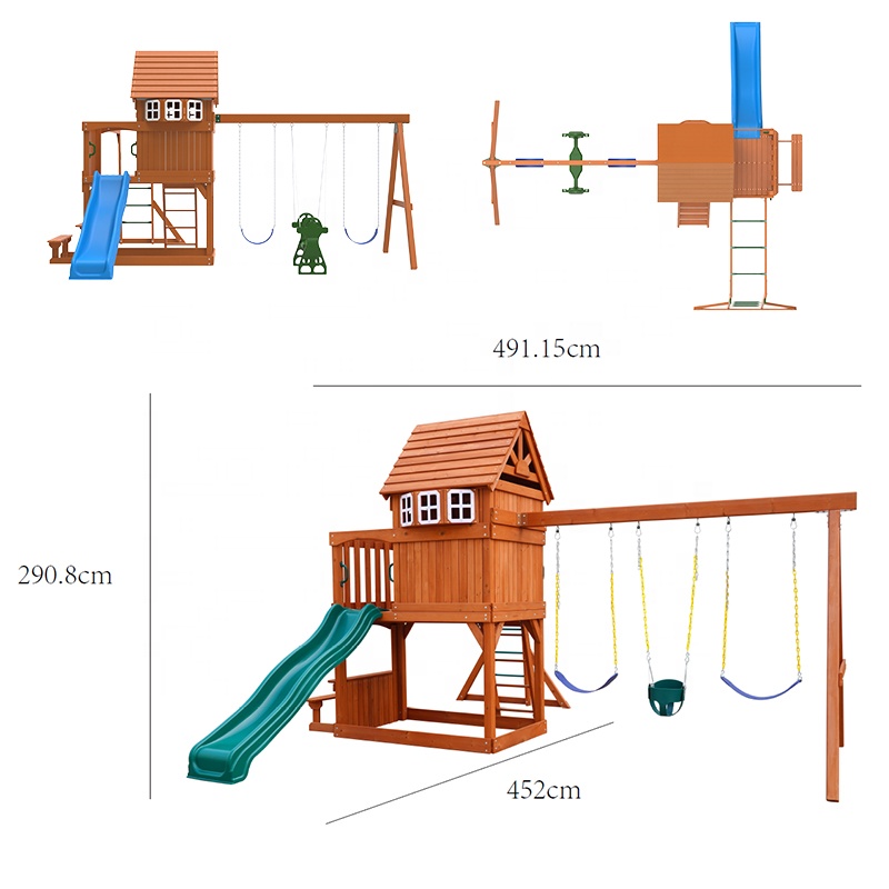 Large Outdoor Amusement Equipm - Kids Outdoor Garden Set recension och pris