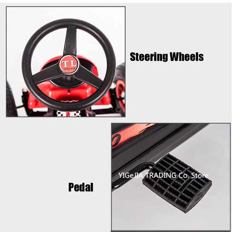 Children Pedal Go Kart With In - Go Kart Pedal Kids recension och pris