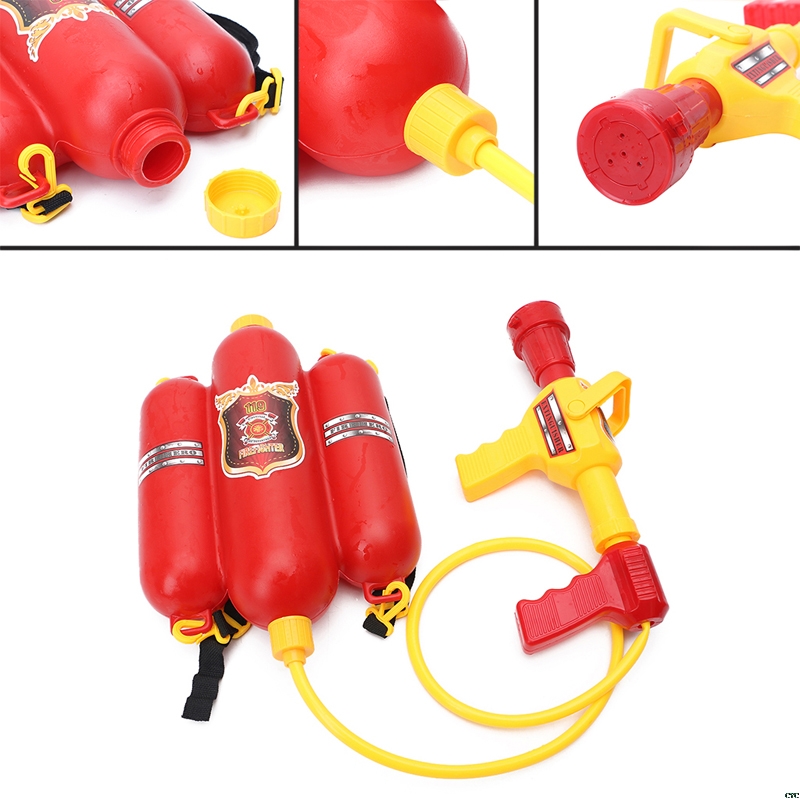 Fire Backpack Water Gun Large  - Kids Outdoor Activity Toys recension och pris