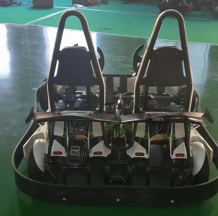 Dual-Seated Electc Racing Kart - Kids Outdoor Karting recension och pris