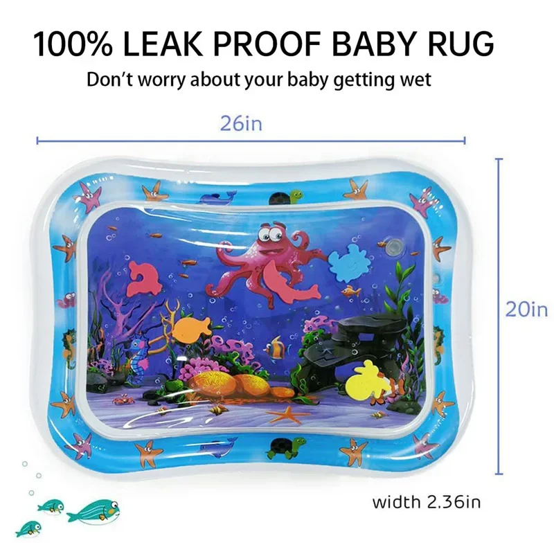 Baby Playing Water Mat Toddler - Kids Outdoor Water Play Table recension och pris