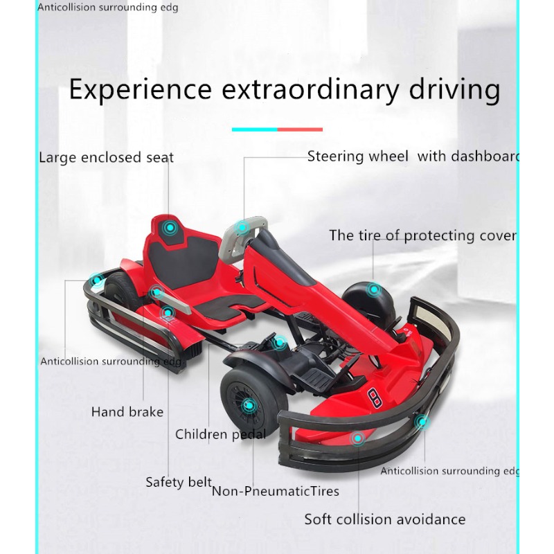Amusement Park Pedal Go Kart f - Go Kart Pedal Kids recension och pris