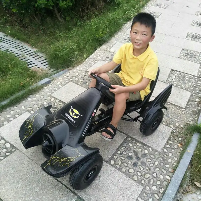 4 Inflatable Wheel Ride on Car - Go Kart Pedal Kids recension och pris