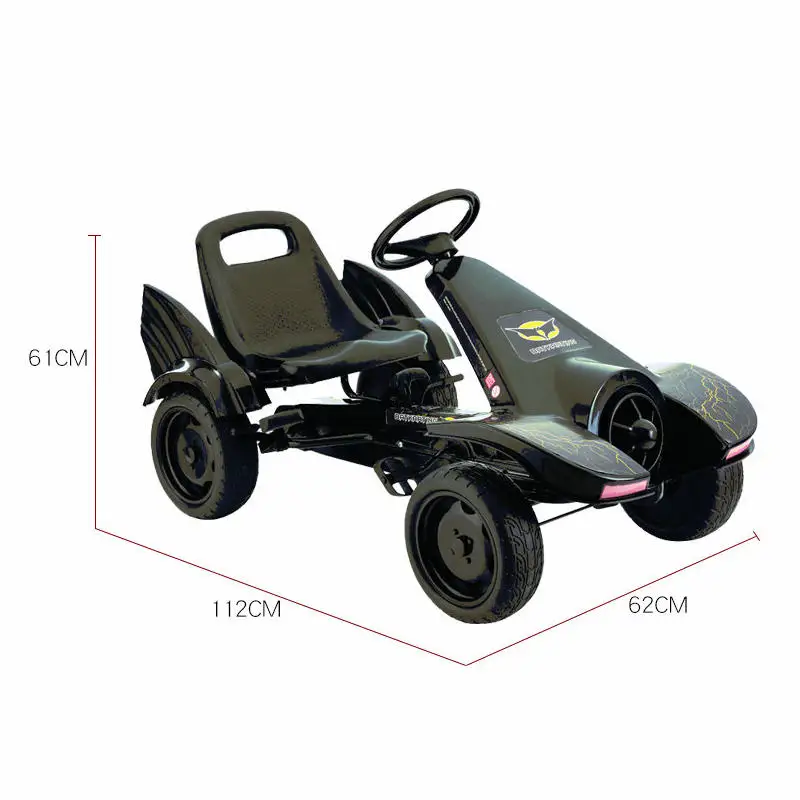 4 Inflatable Wheel Ride on Car - Go Kart Pedal Kids recension och pris