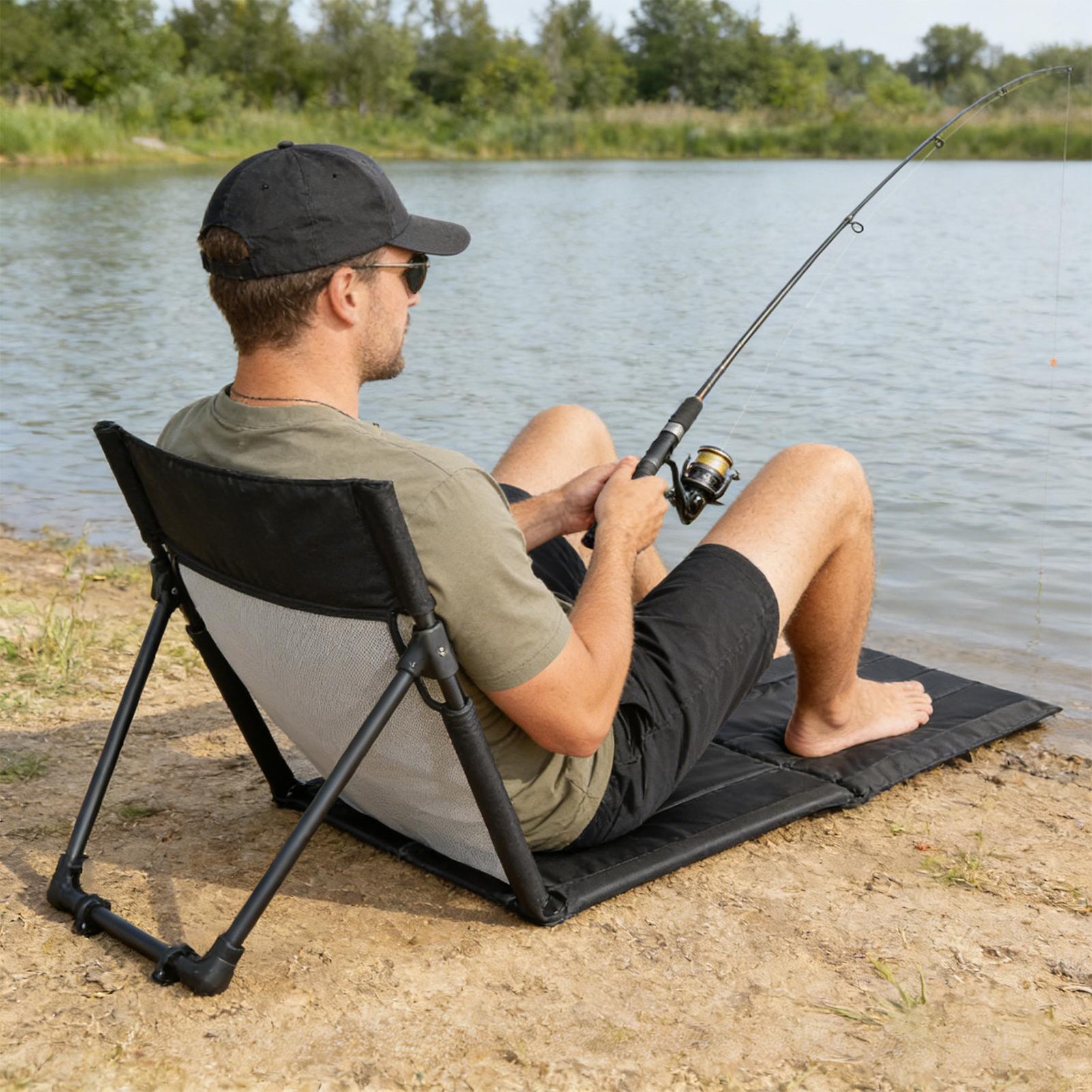 Lounge Beach Chair Folding Poo - Kids Outdoor Lounge Furniture recension och pris