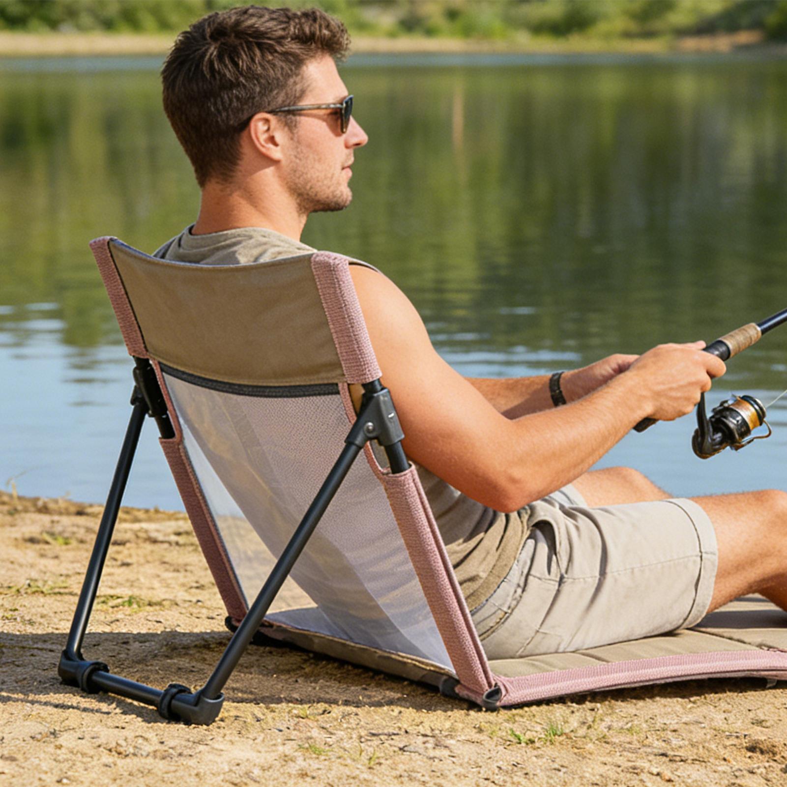 Lounge Beach Chair Folding Poo - Kids Outdoor Lounge Furniture recension och pris
