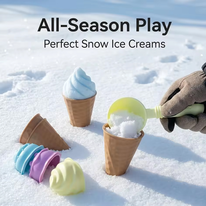 Kids Ice Cream Cone Sand Mold  - Kids Outdoor Activity Toys recension och pris