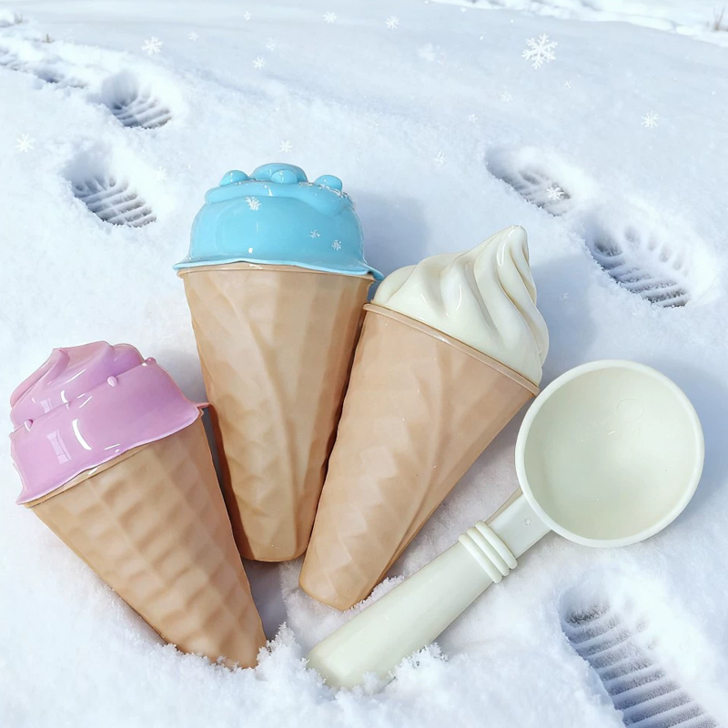 Kids Ice Cream Cone Sand Mold  - Kids Outdoor Activity Toys recension och pris