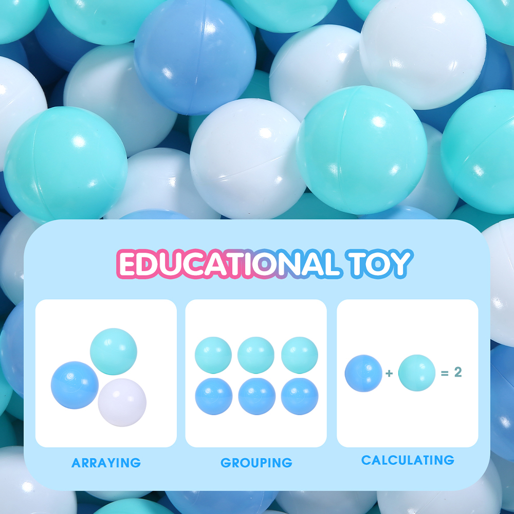 100Pcs Colors Plastic Balls Wa - Kids Outdoor Play Table recension och pris