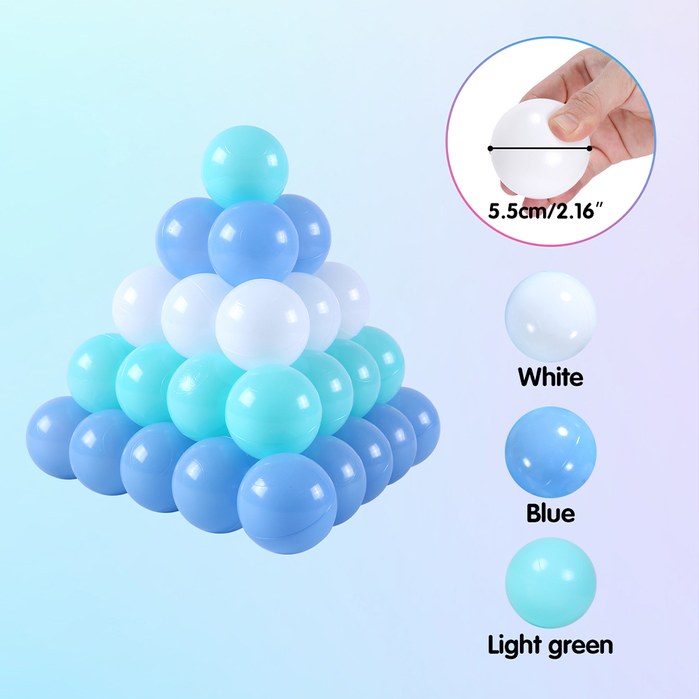 100Pcs Colors Plastic Balls Wa - Kids Outdoor Play Table recension och pris