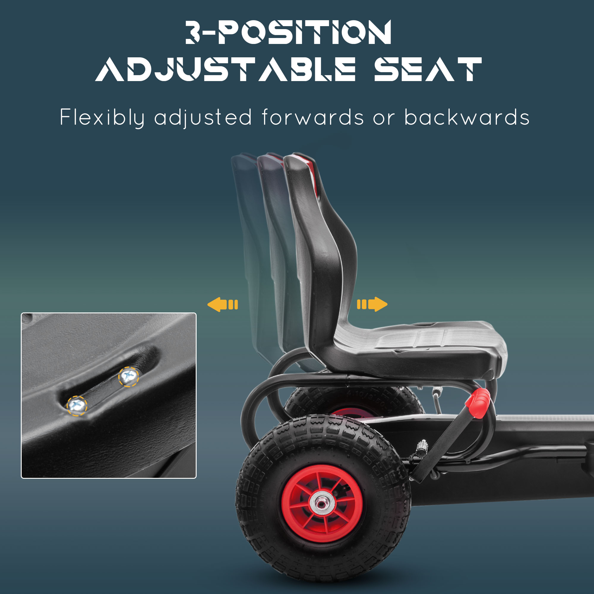 Kids Pedal Go Kart Ride-on Toy - Go Kart Pedal Kids recension och pris