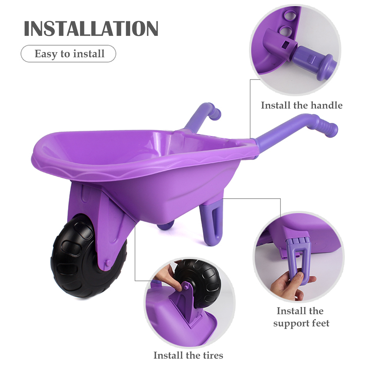 Gardening Tool Set Toys for Ki - Kids Outdoor Garden Set recension och pris