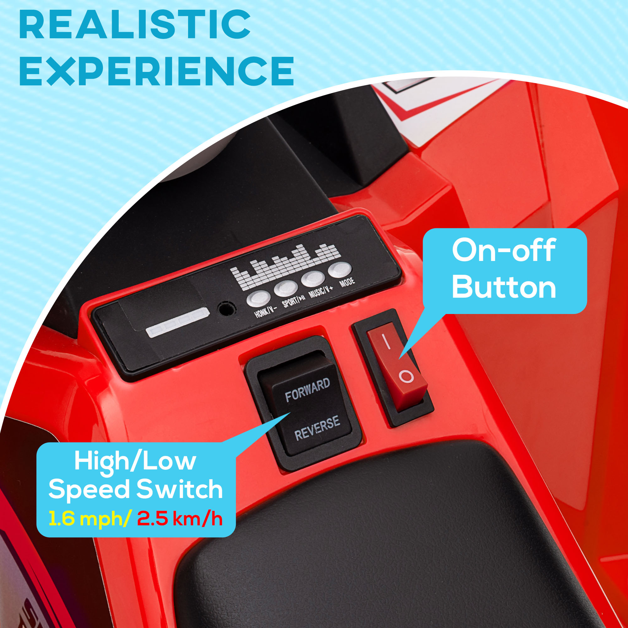 Car 6V with Kids Durable Desig - Kids Outdoor Electric Car recension och pris