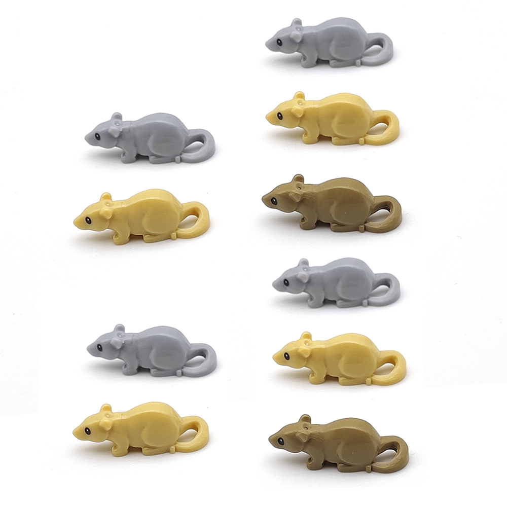 5pcs MOC City Animal Mouse Bui - Lego Set City recension och pris