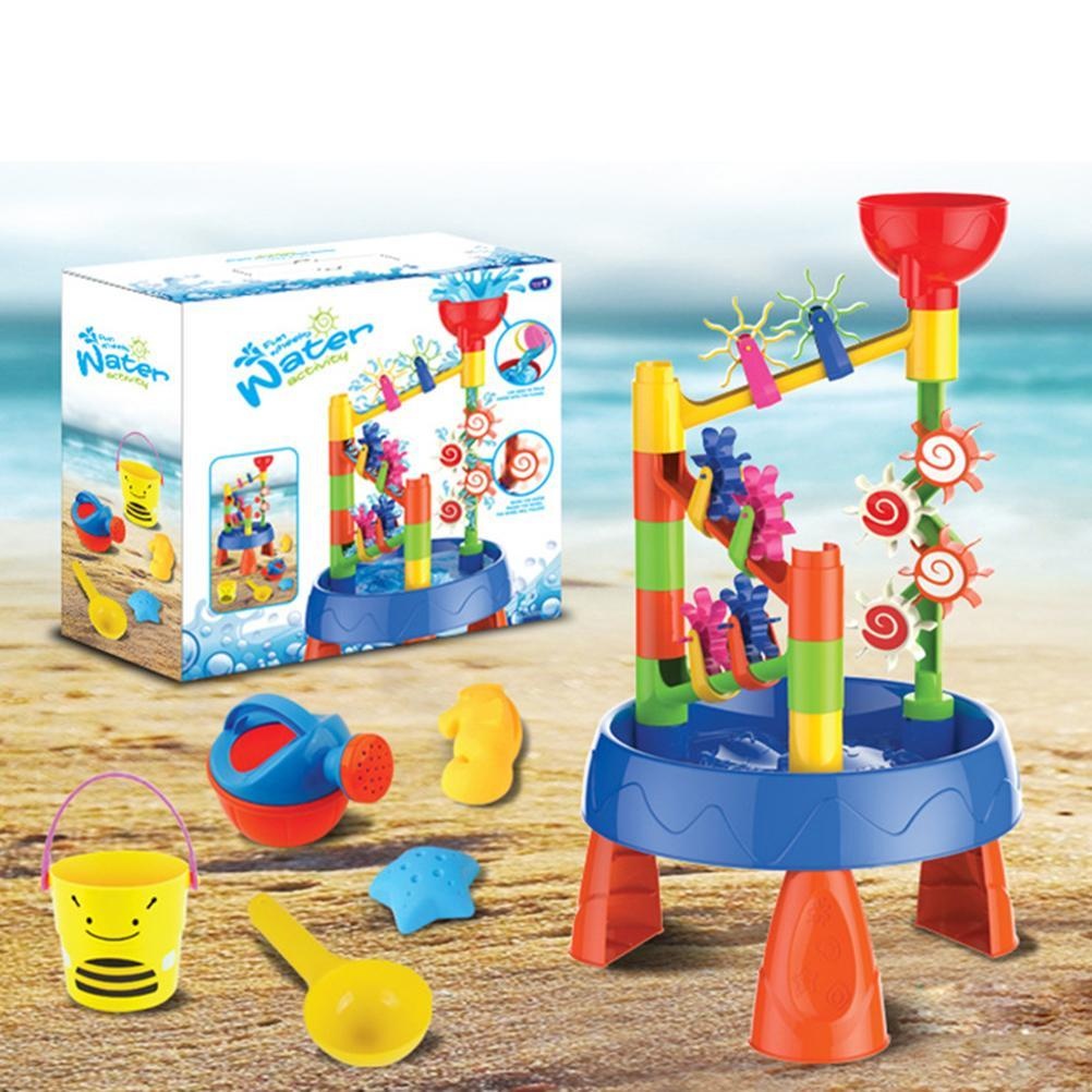 Sand and Water Play Table Sand - Kids Outdoor Water Play Table recension och pris