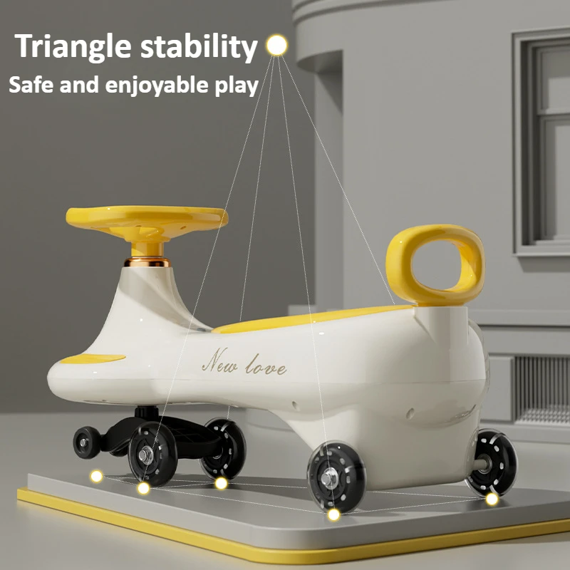 Cute Kids Swing Wiggle Car Ant - Kids Outdoor Activity Toys recension och pris