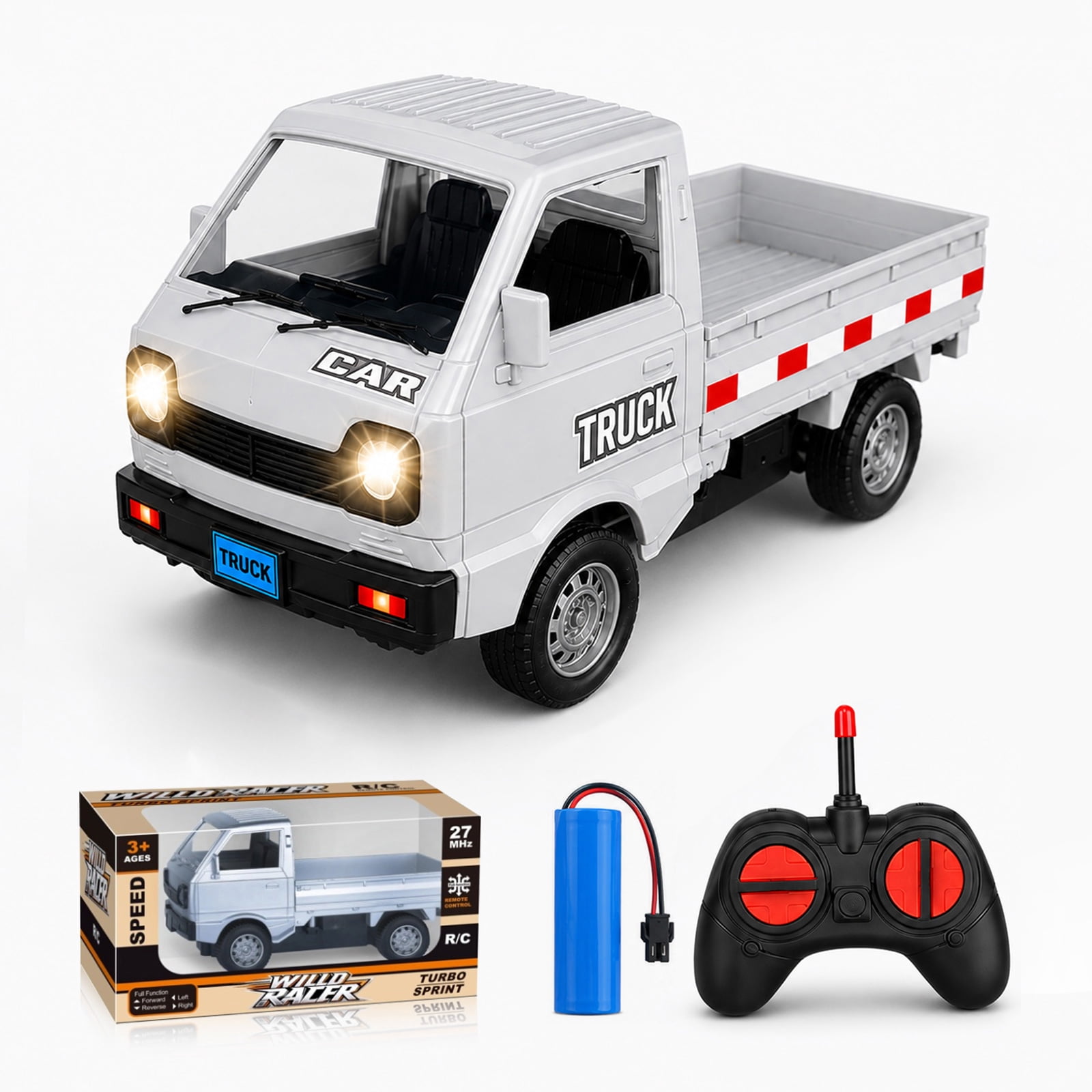 RC Pickup Truck Toy Remote Con - Kids Outdoor Electric Car recension och pris
