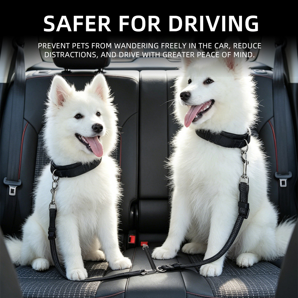Adjustable Elastic Car Harness - Swing Seat Belt recension och pris