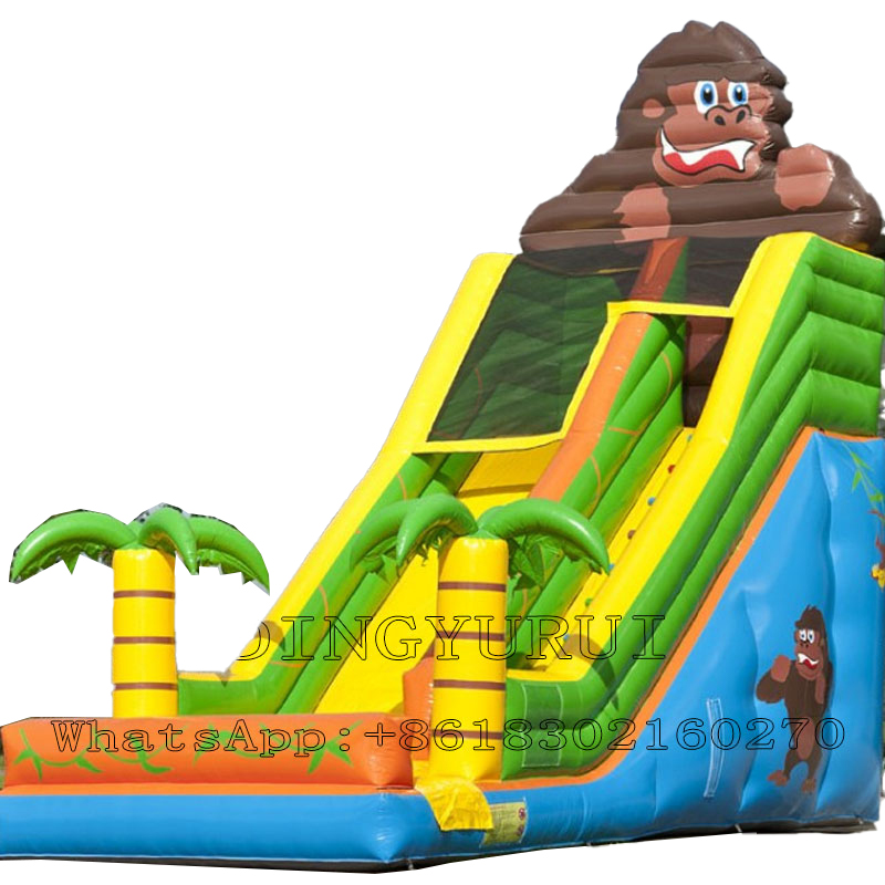 Inflatable Slide Large Outdoor - Outdoor Kid Friendly recension och pris