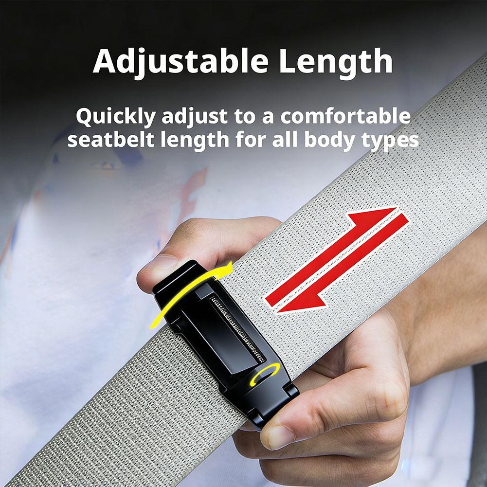 2Pcs Adjustable Tightness Car  - Swing Seat Belt recension och pris