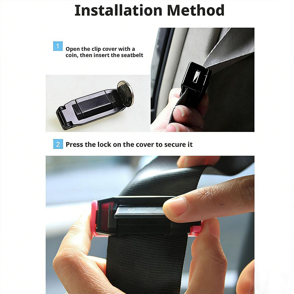 2Pcs Adjustable Tightness Car  - Swing Seat Belt recension och pris