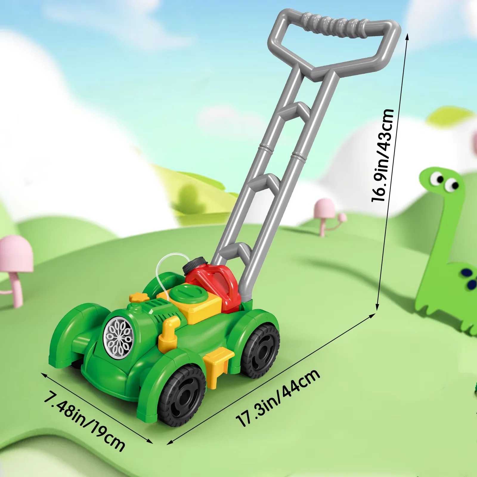 Kids Toys Tank Trolley Bubble  - Kids Outdoor Electric Car recension och pris