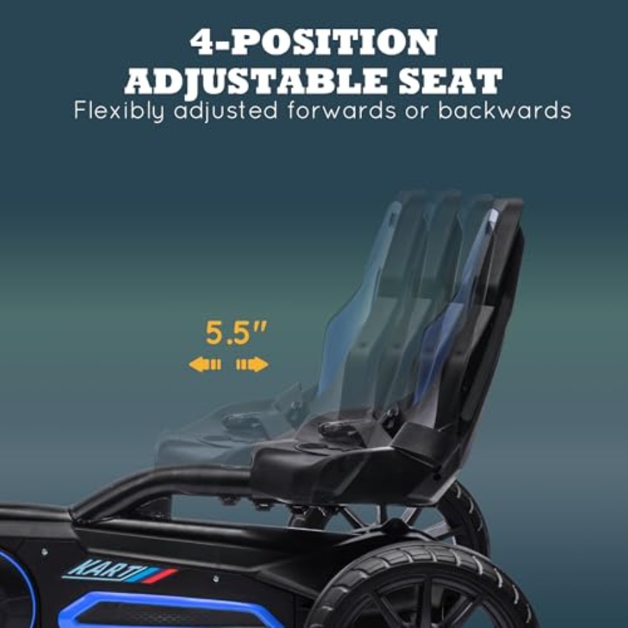 Kids Pedal Go Kart, Outdoor Ri - Go Kart Pedal Kids recension och pris
