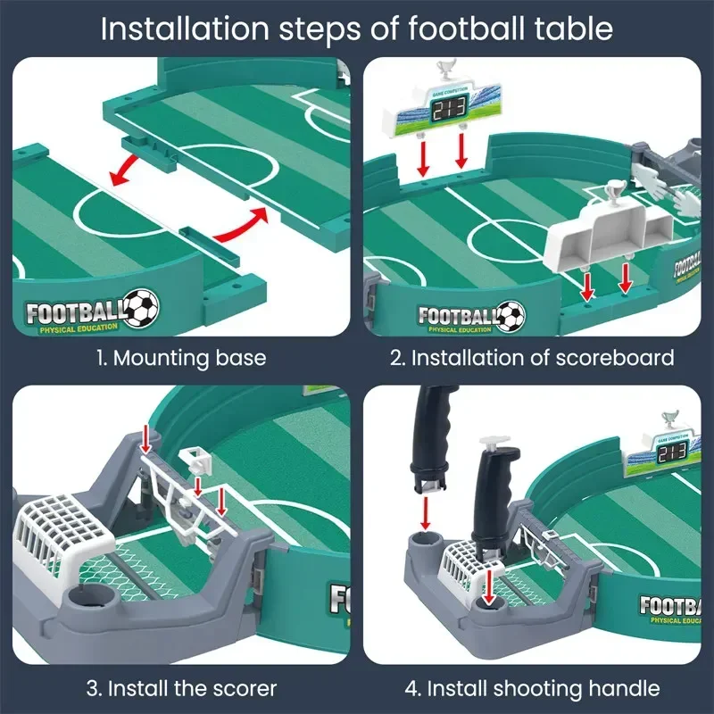 Soccer Table Football Board Ga - Kids Outdoor Play Table recension och pris