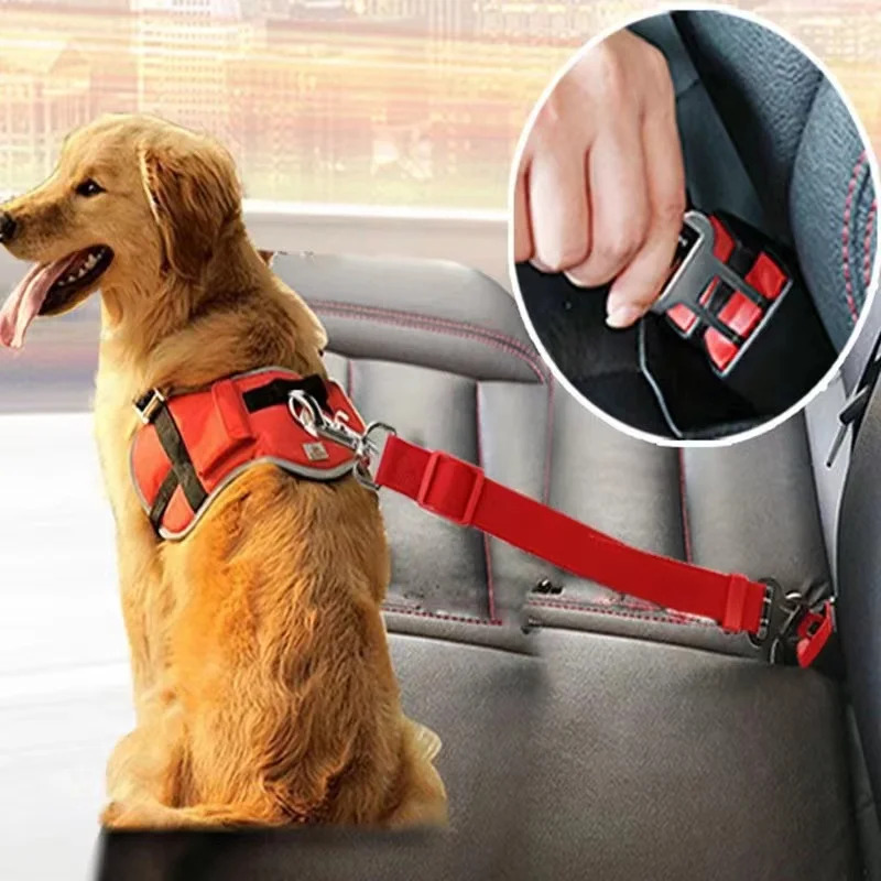 1/2/7Pcs Adjustable Pet Cat Do - Swing Seat Belt recension och pris