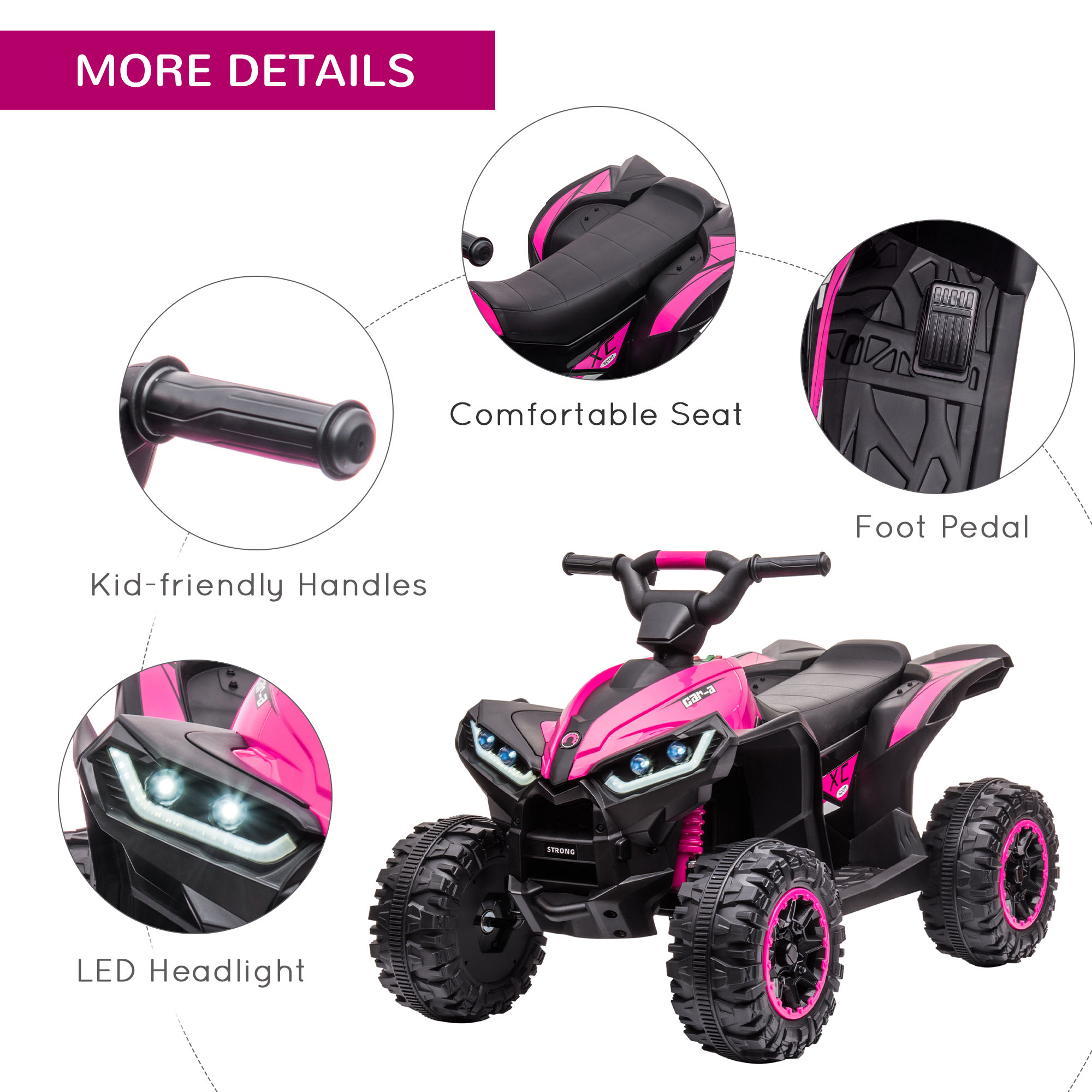 Kids Electric Ride On Toy 12V  - Kids Outdoor Electric Car recension och pris