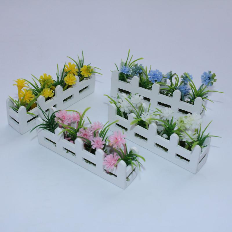 1/12 Scale Dollhouse Flower Po - Kids Outdoor Cubby House recension och pris