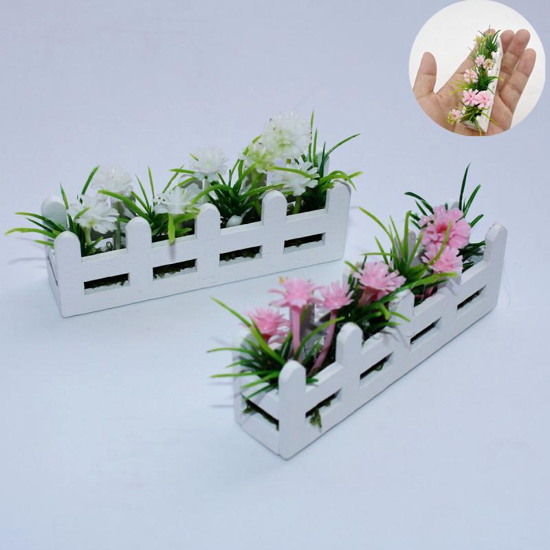 1/12 Scale Dollhouse Flower Po - Kids Outdoor Cubby House recension och pris