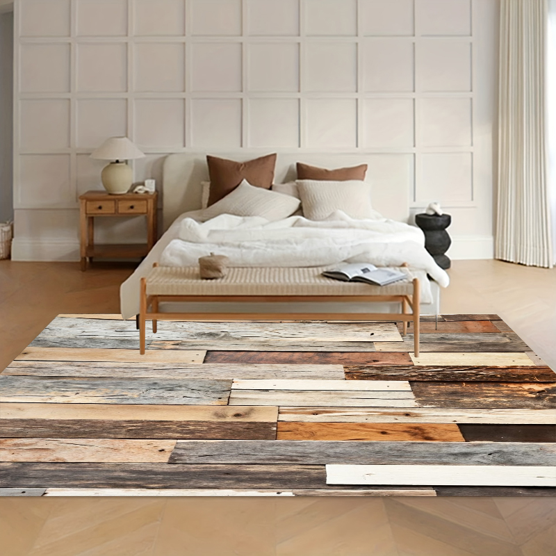 Anti-slip Carpet 3D Wood Grain - Kids Outdoor Play Table recension och pris