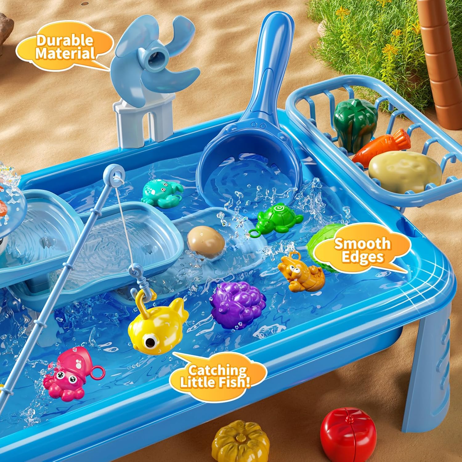 Water Table Play Sink Toy for  - Kids Outdoor Play Table recension och pris