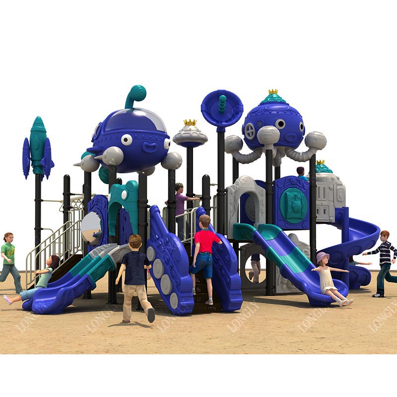 114mm Kids Plastic Playground  - Kids Outdoor Monkey Bars recension och pris