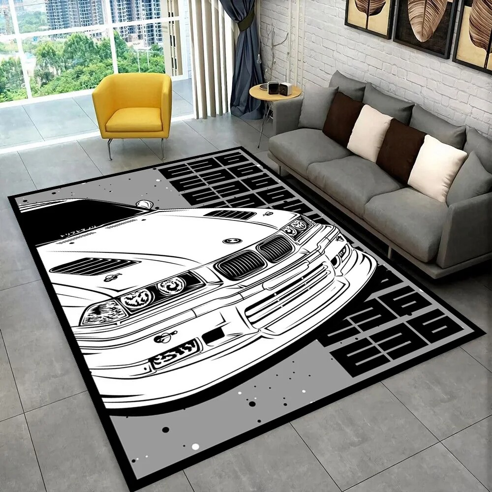 3D E36 Racing Car Motorcycle R - Kids Outdoor Play Table recension och pris