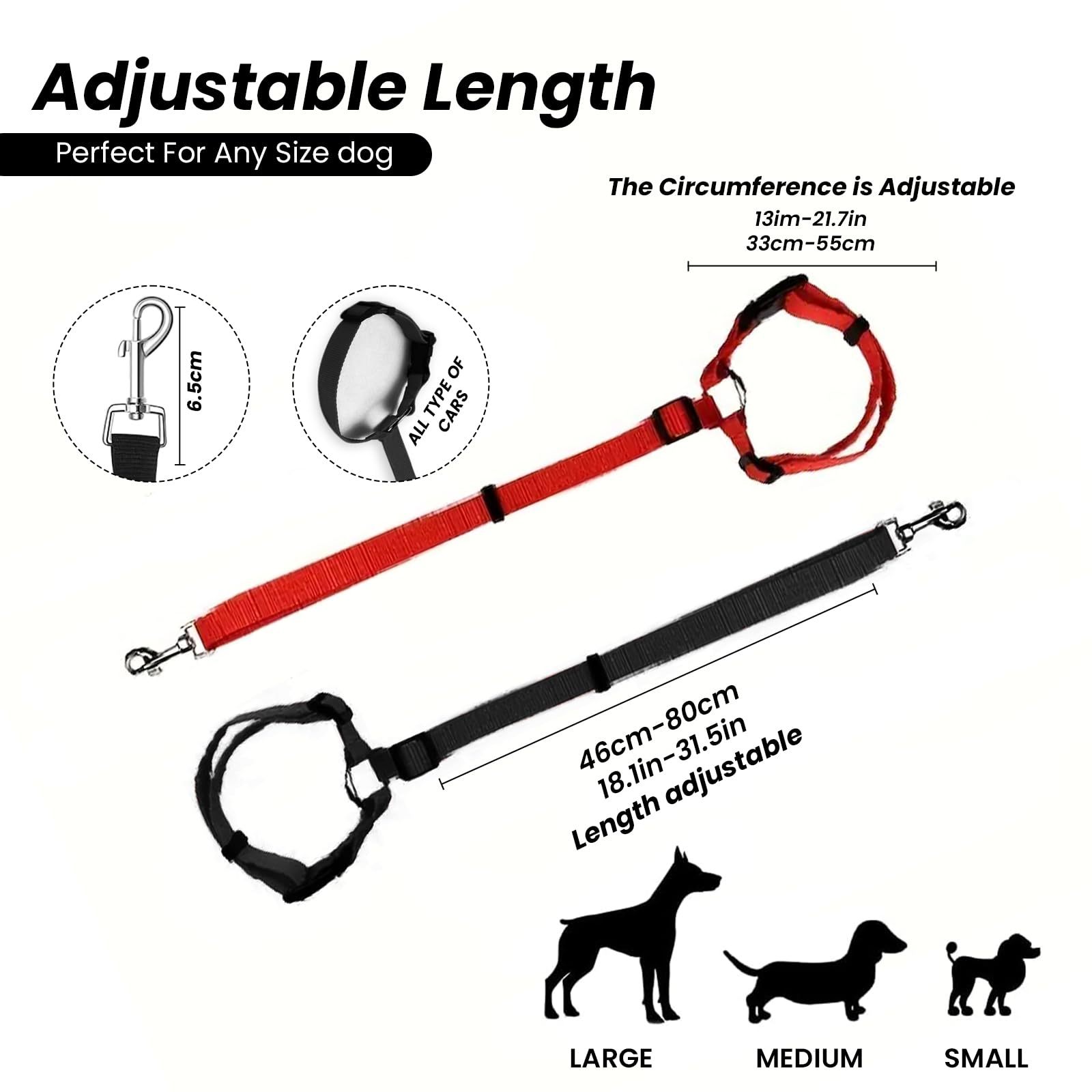 Solid Color Two-in-one Pet Car - Swing Seat Belt recension och pris